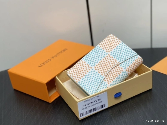 Frstbag ru Organizer-7.5*11.1*1 cm VUITTON LOUIS Pocket 0729